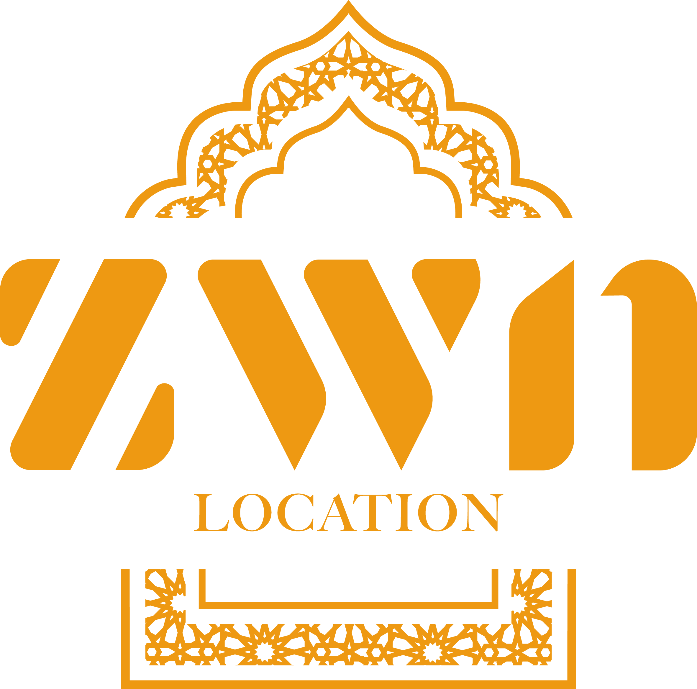 Logo ZWN Location - Service de location court séjour à Marrakech pour les touristes.